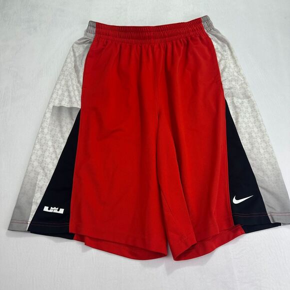 Nike Other - Nike LeBron James Gravity Performance Red/Gray/White Basketball Shorts XL